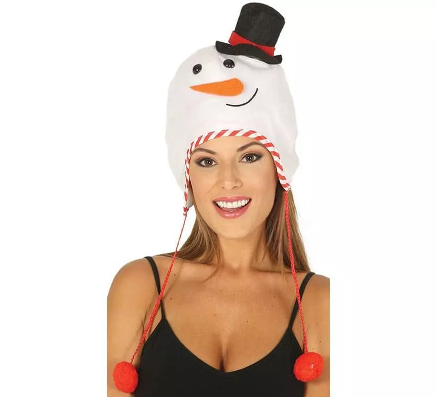 Translation missing: de.Gorro de Muñeco de Nieve con Bolas 30 cm