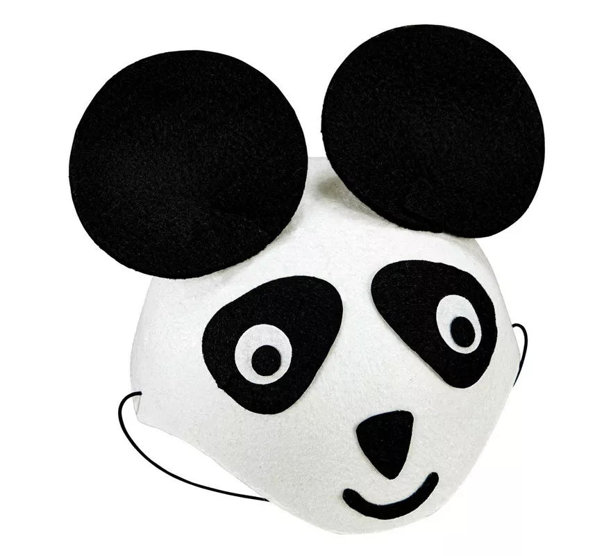 Translation missing: de.Gorro de Panda de Fieltro para niños