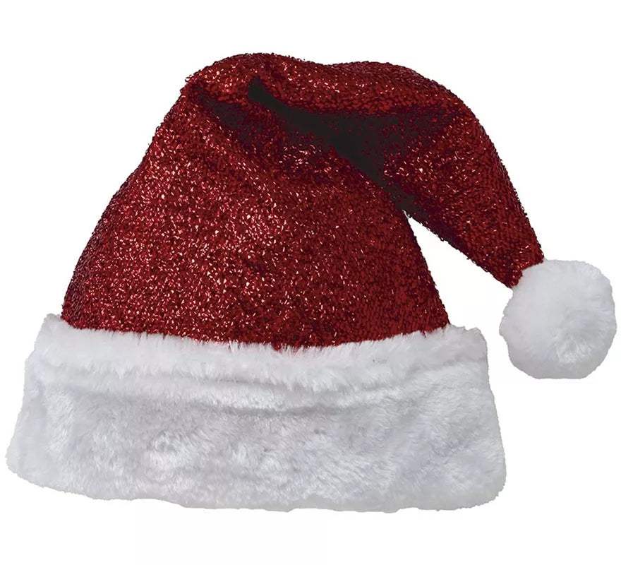 Translation missing: de.Gorro de Papá Noel brillante de lujo adulto