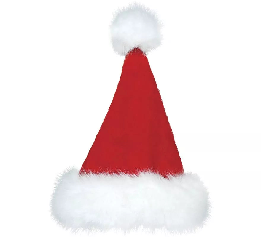 Translation missing: de.Gorro de Papá Noel de Terciopelo rojo