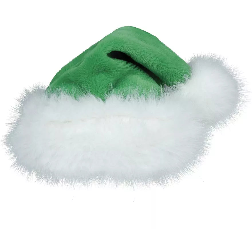 Translation missing: de.Gorro de Papá Noel de Terciopelo verde
