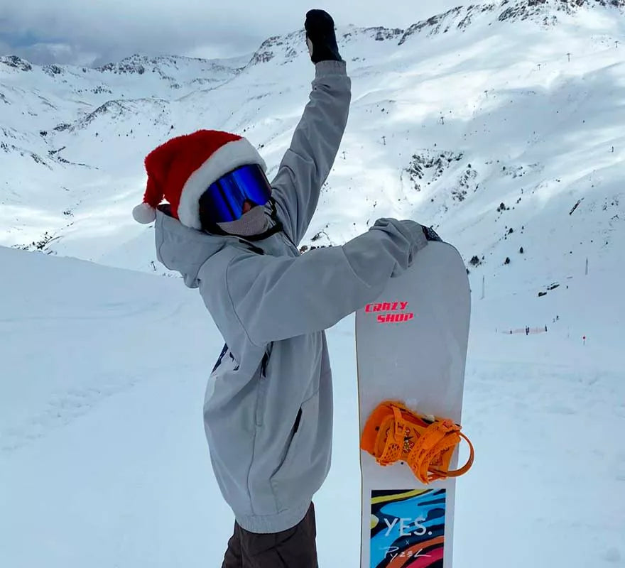 Translation missing: de.Gorro de Papá Noel Navidad para Cascos de Moto con sujeción