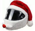 Gorro de Papá Noel Navidad para Cascos de Moto integrales