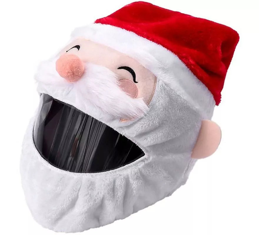 Translation missing: de.Gorro de Papá Noel Sonriente para Cascos de Moto integrales