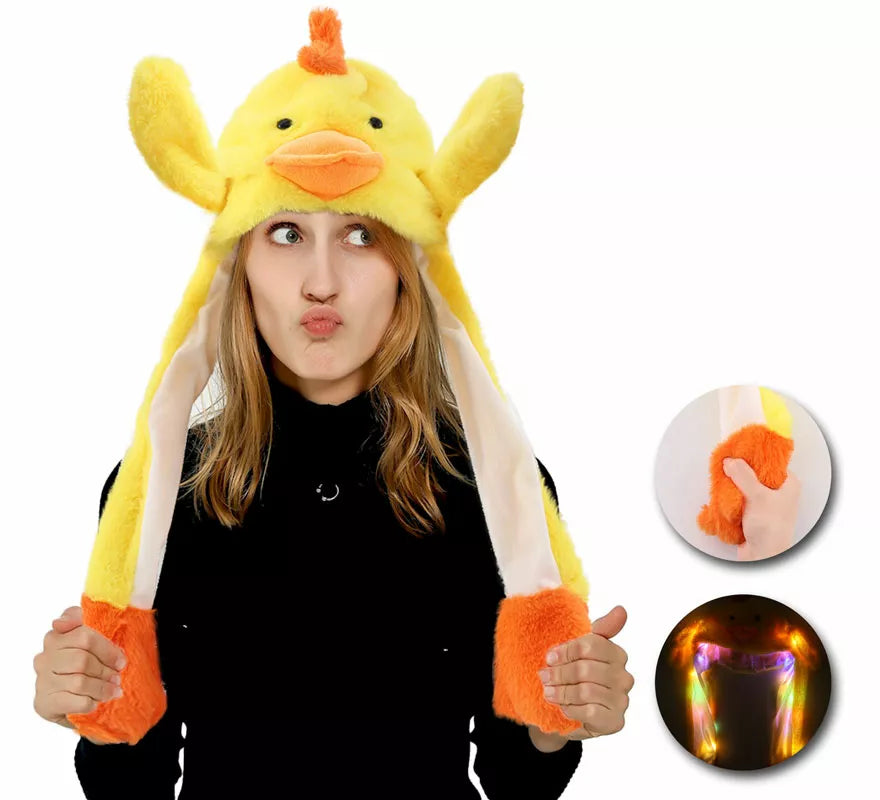 Translation missing: de.Gorro de Pato con Oreja Móviles y Luz