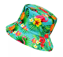 Tropischer Sommerparty-Bucket-Hut