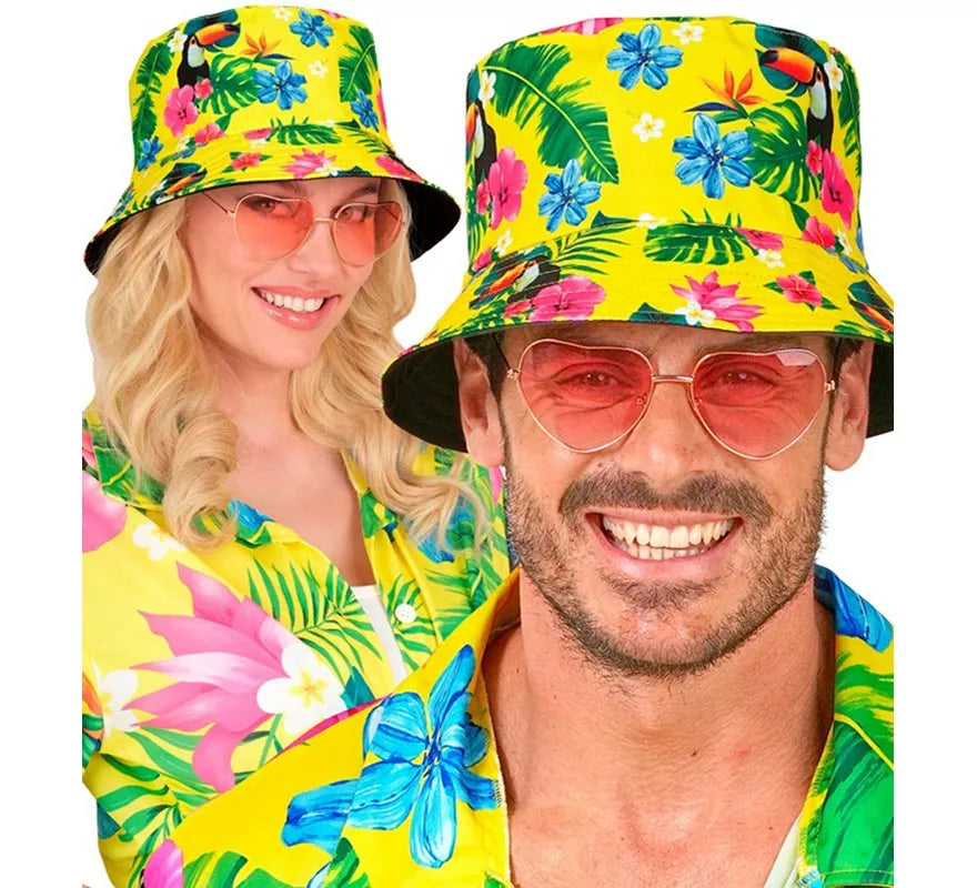Gorro de Pescador Bucket Fiesta de Verano Tucán