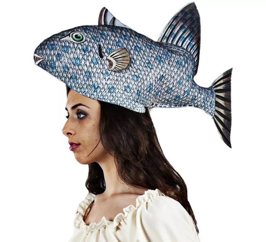 Translation missing: de.Gorro de Pez de Río azul adulto