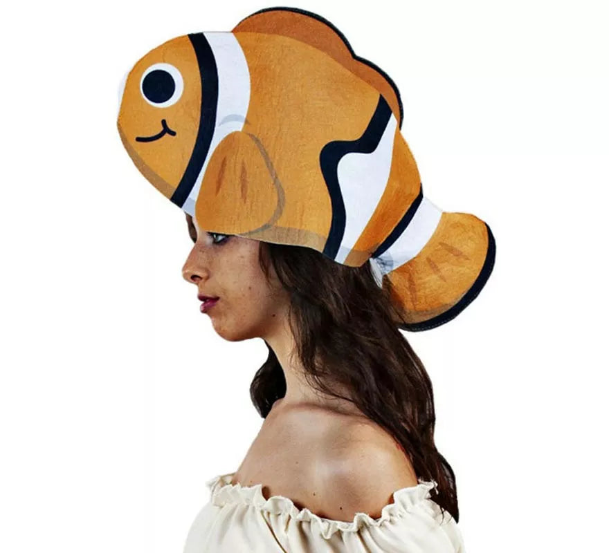 Translation missing: de.Gorro de Pez Payaso naranja adulto