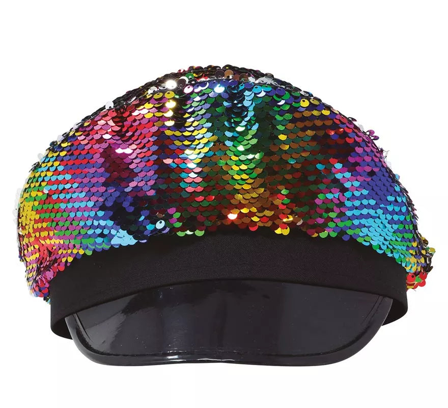 Translation missing: de.Gorro de Policía de Lentejuelas Multicolor para mujer