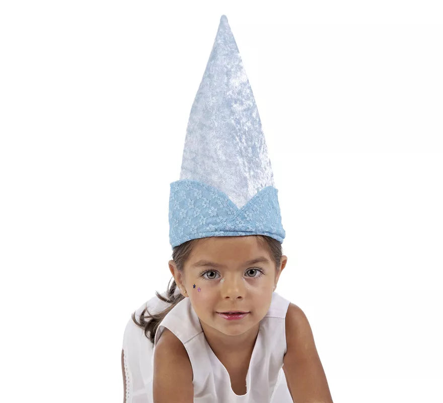 Translation missing: de.Gorro de Princesa Azul Infantil