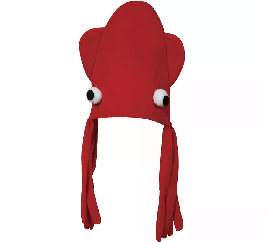 Translation missing: de.Gorro de Pulpo rojo adulto