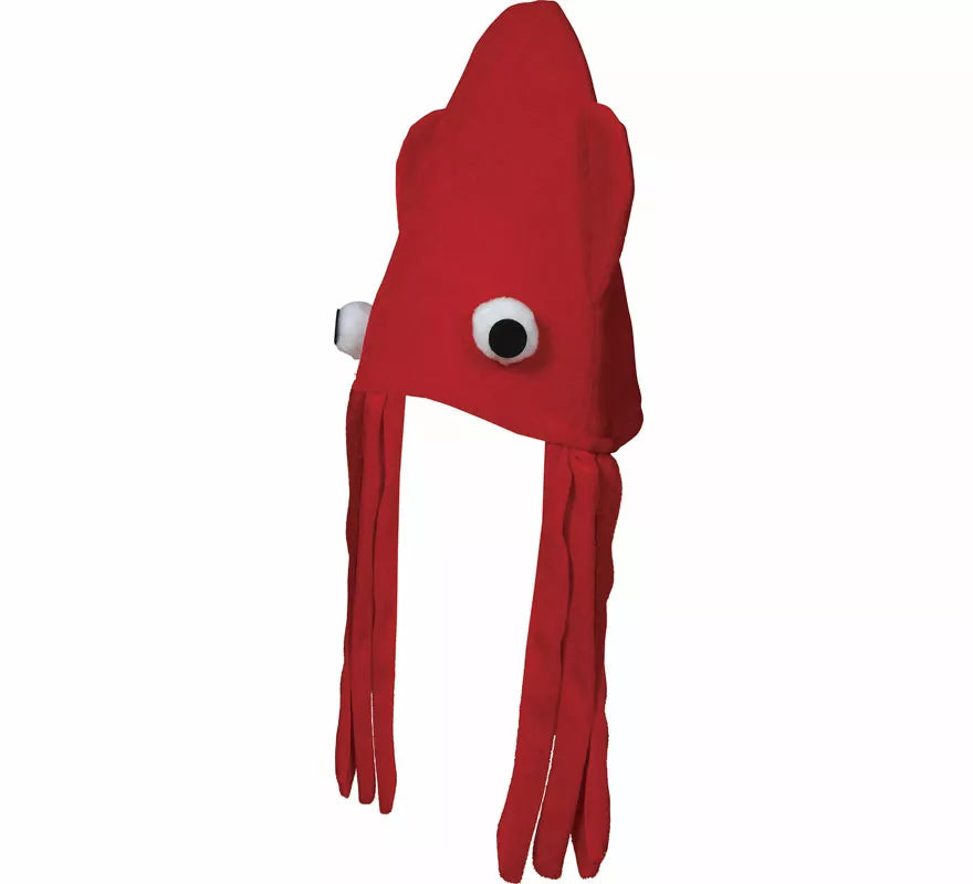 Translation missing: de.Gorro de Pulpo rojo adulto