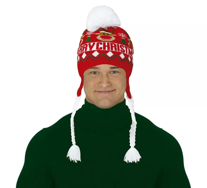 Translation missing: de.Gorro de Reno con Trenzas