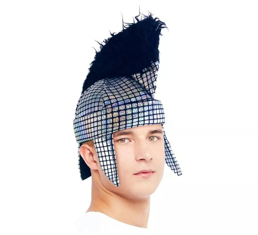 Translation missing: de.Gorro de Romano negro a cuadros de foam