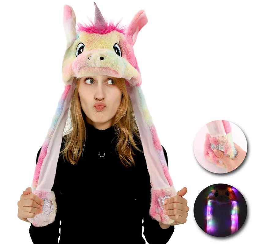 Translation missing: de.Gorro de Unicornio con Oreja Móviles y Luz