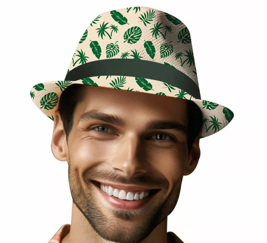 Translation missing: de.Gorro de Verano Hojas verdes adulto