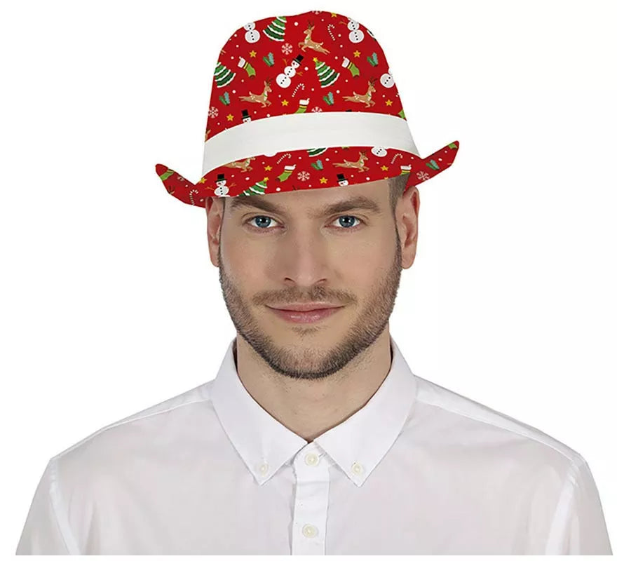 Translation missing: de.Gorro Gángster Navideño rojo