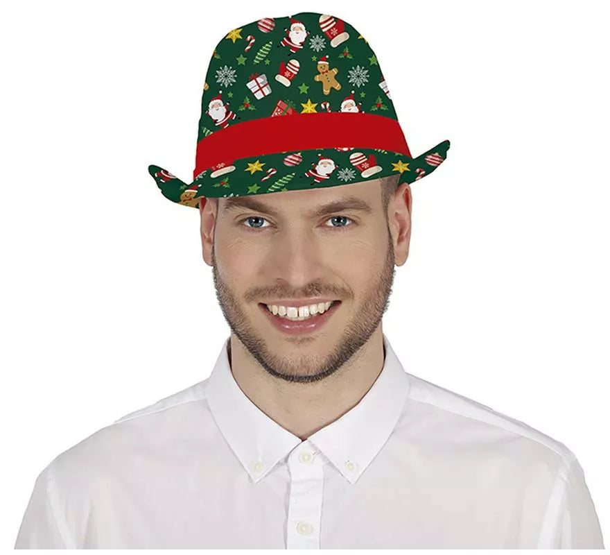 Translation missing: de.Gorro Gángster Navideño verde