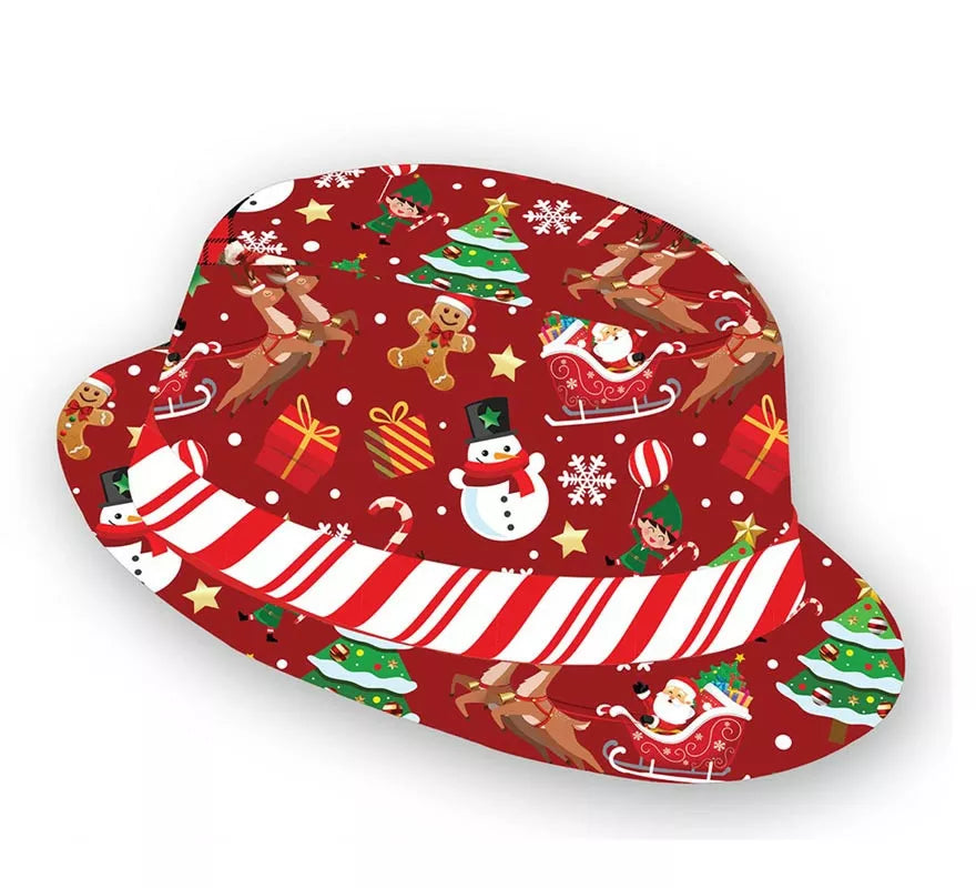 Translation missing: de.Gorro Gánster Navideño Bastón de caramelo
