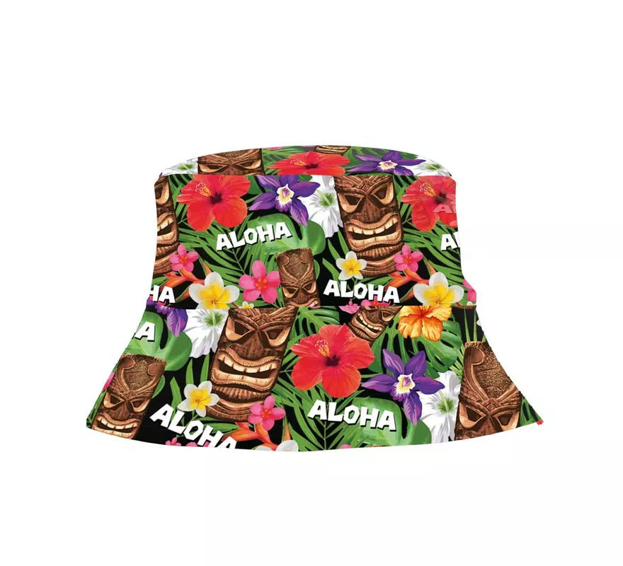 Translation missing: de.Gorro Hawaiano Aloha Floral adulto