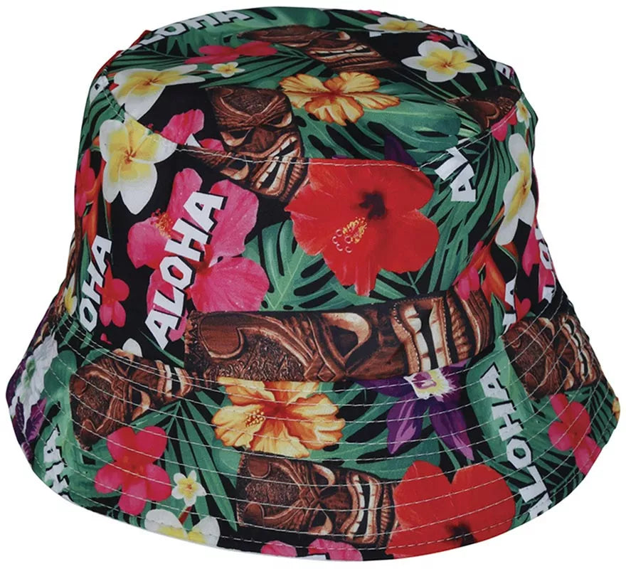 Translation missing: de.Gorro Hawaiano Aloha Floral adulto