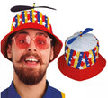 Gorro multicolor con Hélice