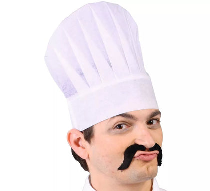 Gorro o Sombrero de Cocinero de papel