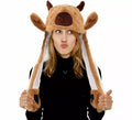 Gorro Orejas Capibara con Movimiento y luz