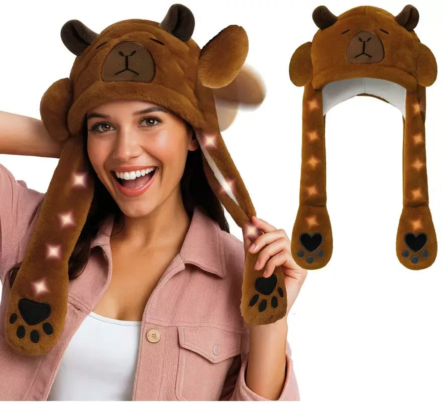Translation missing: de.Gorro Orejas Capibara con Movimiento y luz