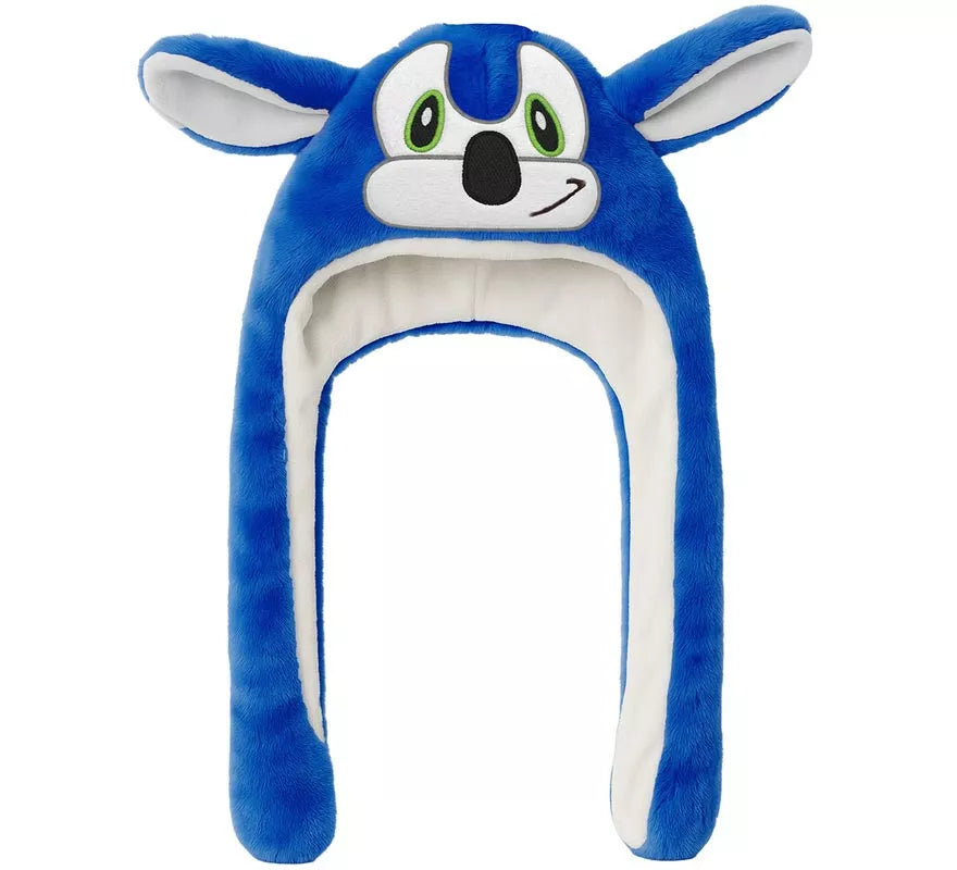Translation missing: de.Gorro Orejas Erizo azul con Movimiento y luz