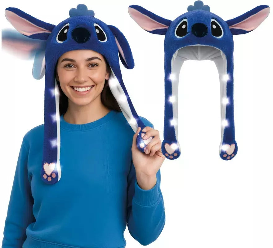 Translation missing: de.Gorro Orejas Monstruito azul con Movimiento y luz