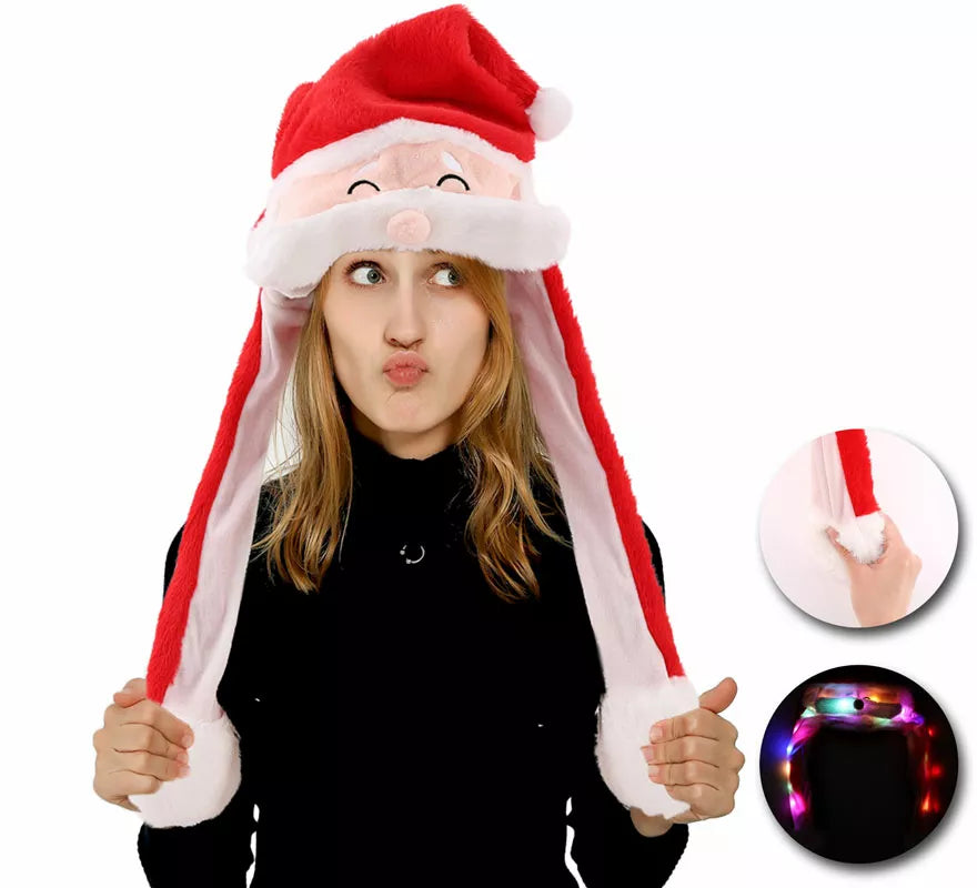 Translation missing: de.Gorro Orejas Papá Noel con Movimiento con luz
