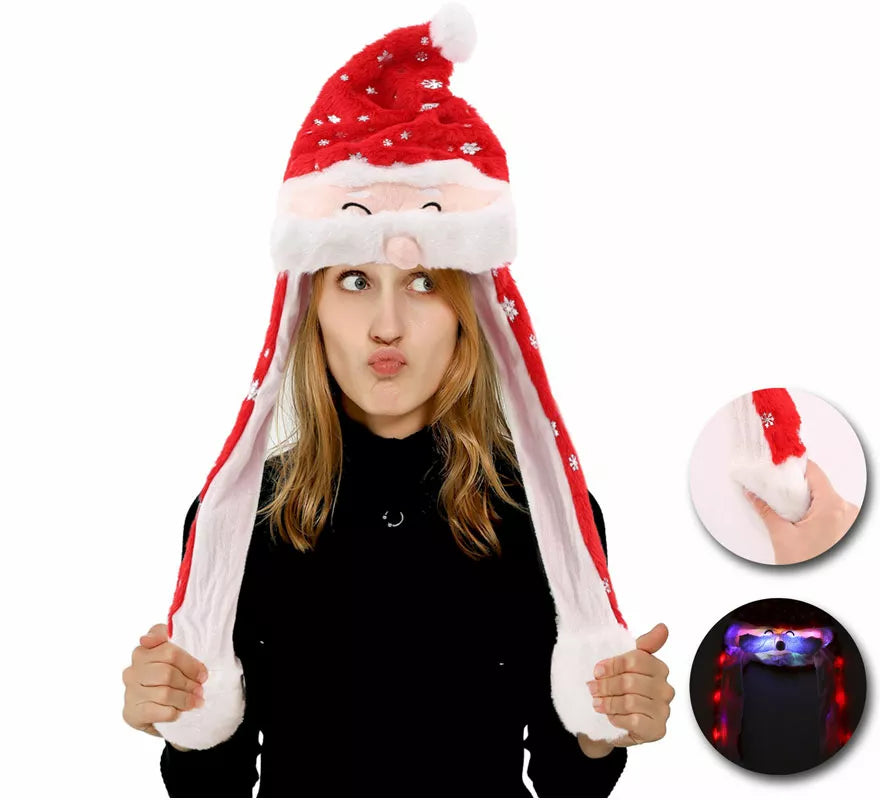 Translation missing: de.Gorro Orejas Papá Noel Copitos con Movimiento con luz
