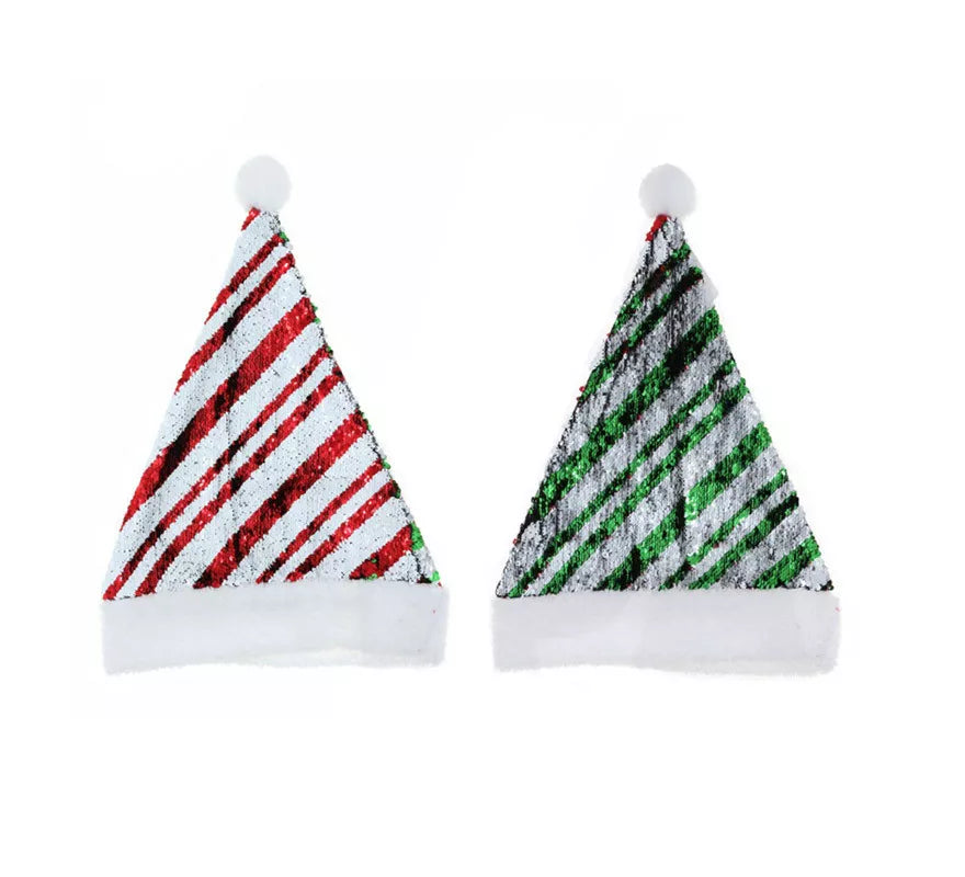 Translation missing: de.Gorro Papá Noel Bling Bling en colores surtidos