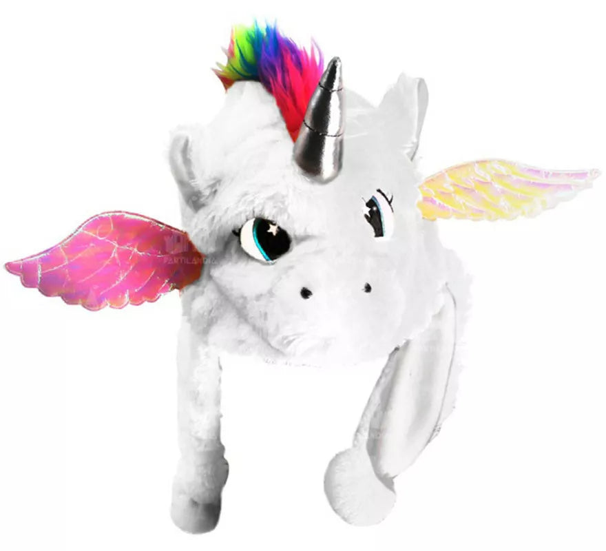 Translation missing: de.Gorro Peluche de Unicornio Blanco