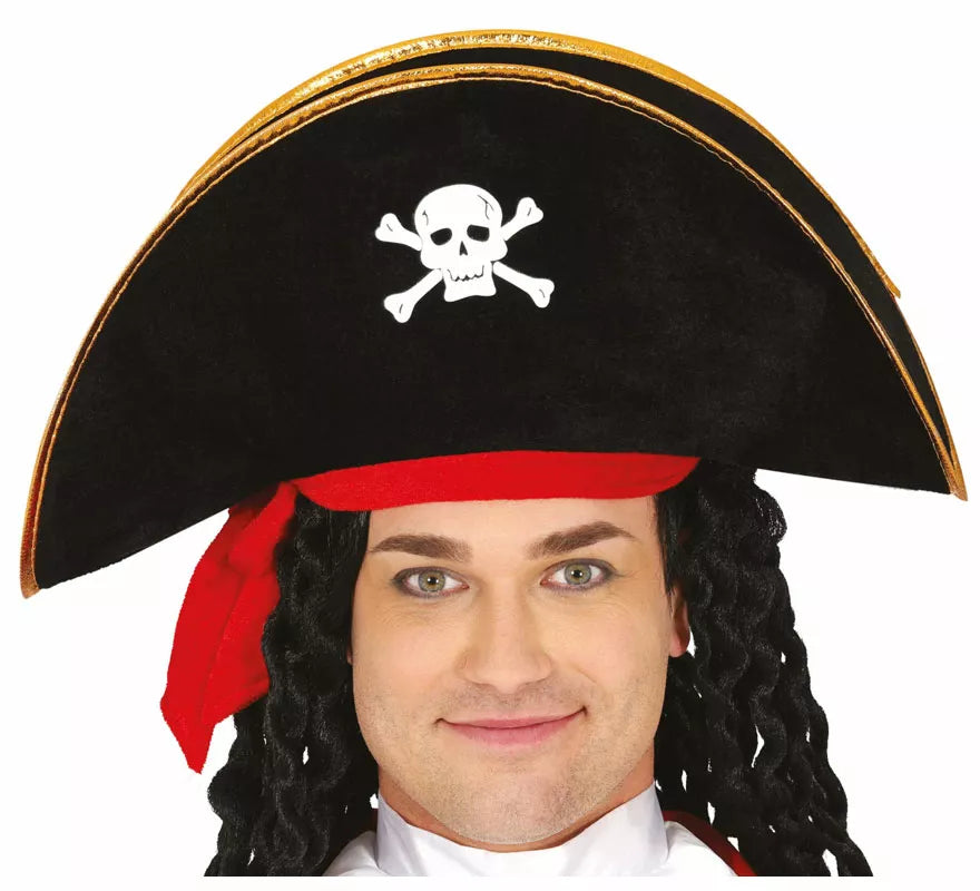 Translation missing: de.Gorro Pirata de terciopelo adulto