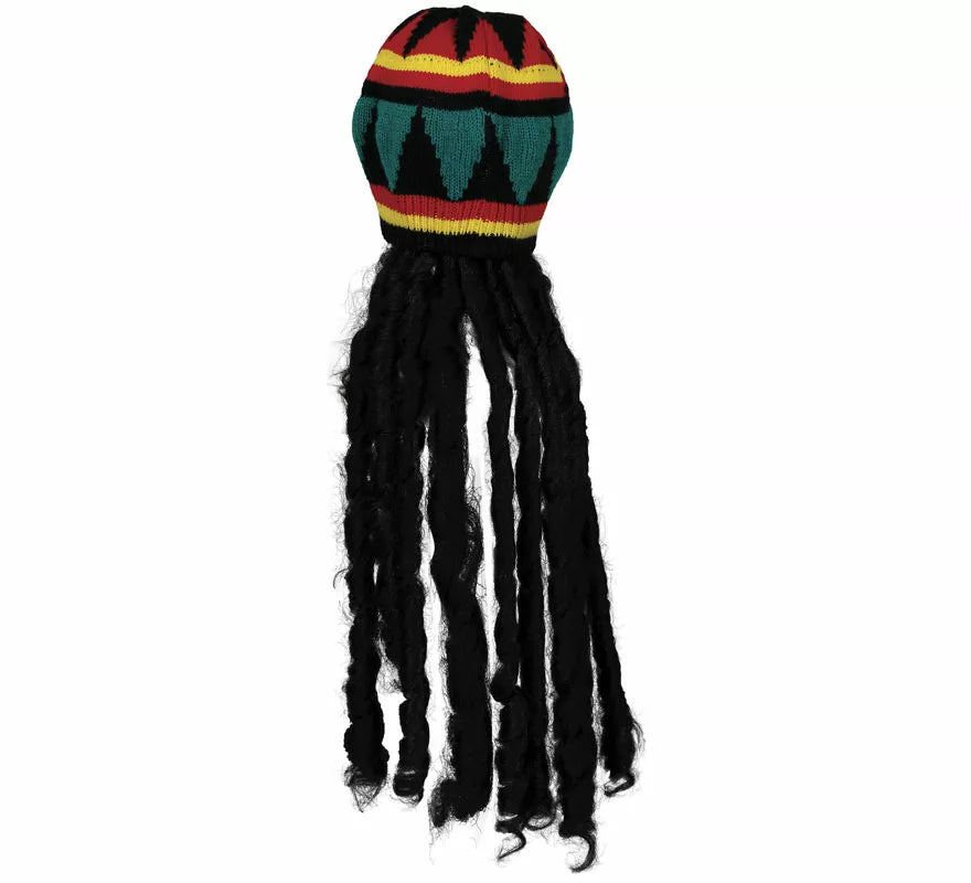 Translation missing: de.Gorro Rasta con pelo clásico adulto