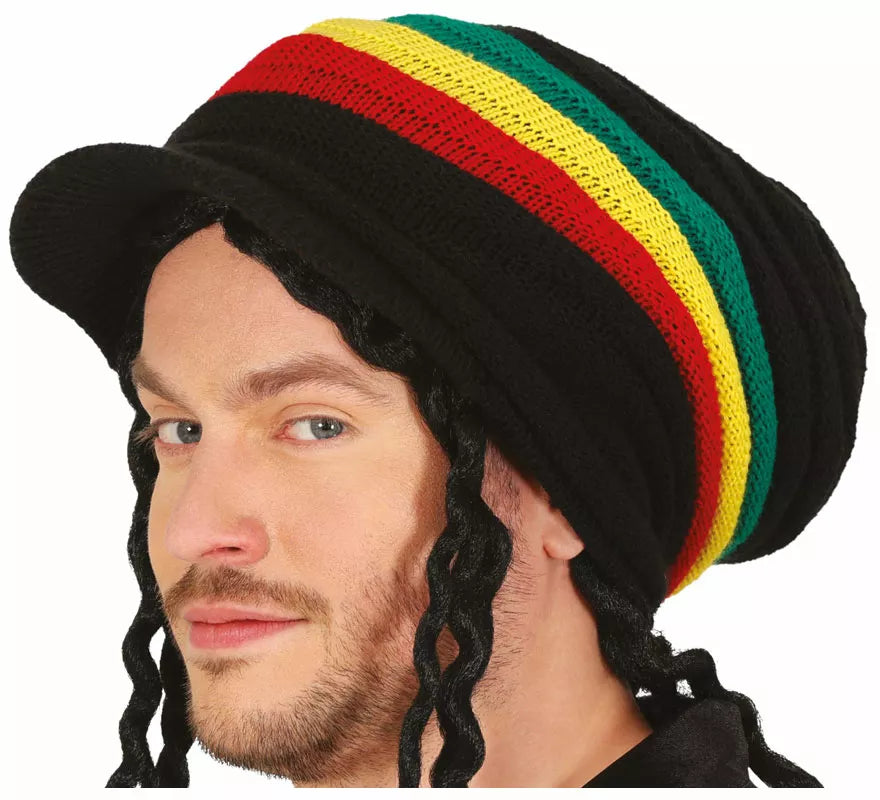 Translation missing: de.Gorro Rasta con Visera adulto