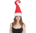 Gorro rojo espiral de Duende o Elfo ayudante de Papá Noel