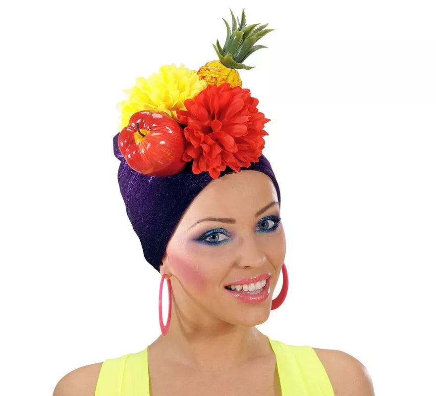 Translation missing: de.Gorro Tropical con frutas y flores adulto