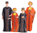 Grupo de africanos con túnica