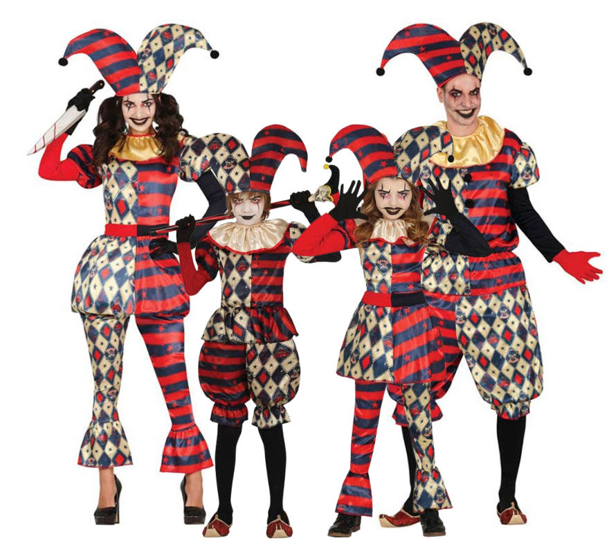 Translation missing: de.Grupo de arlequines siniestros