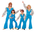 Grupo de bailarines años 70