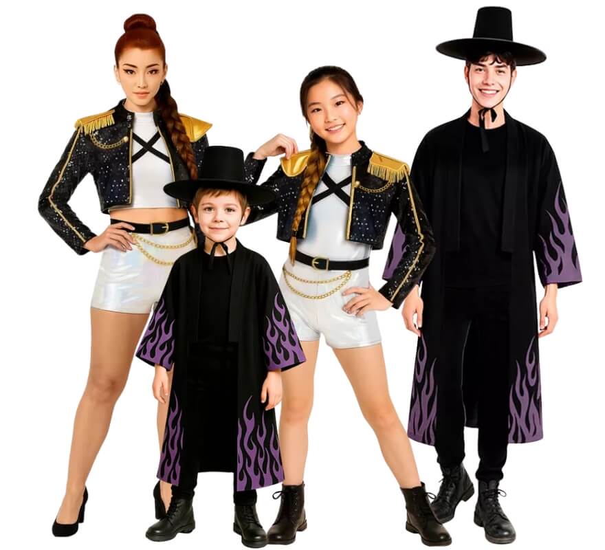 K-Pop-Sängergruppe und Dämonen