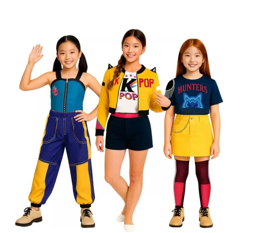 K-Pop-Sängergruppe für Kinder