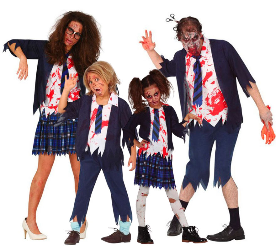 Translation missing: de.Grupo de estudiantes zombies