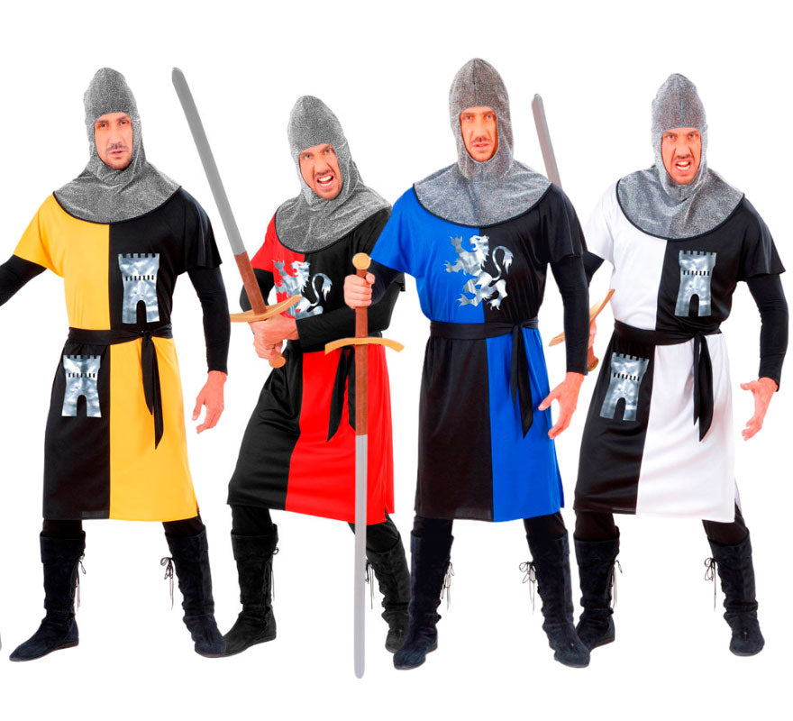 Gruppe von mittelalterlichen Kriegern