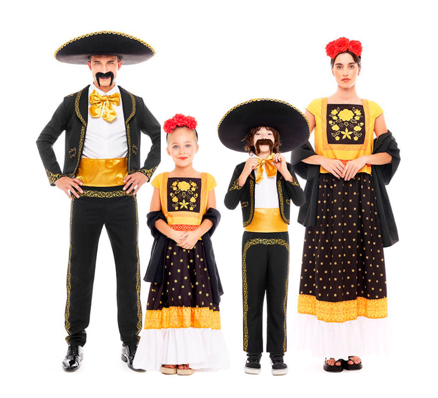 Translation missing: de.Grupo de mexicanos negro y dorado