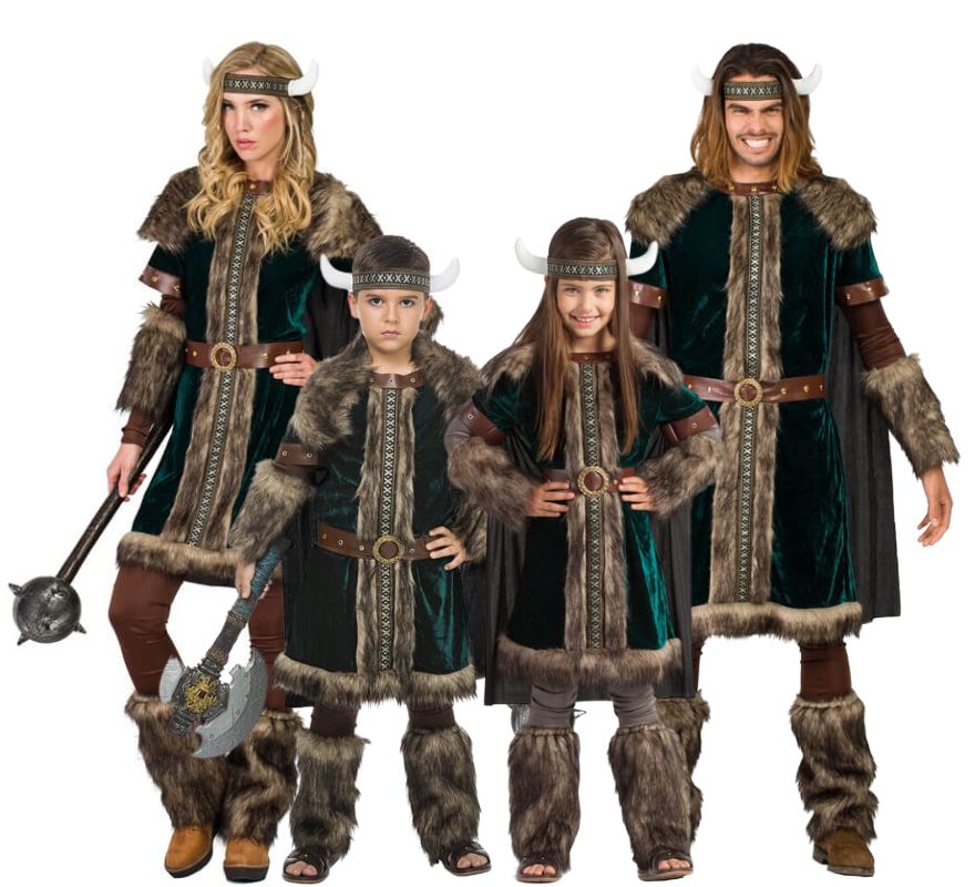 Translation missing: de.Grupo de vikingos verdes